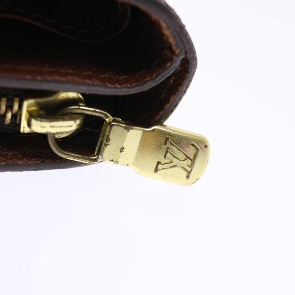 LOUIS VUITTON Monogram Compact Zip Wallet M61667 LV Auth 50449 - Picture 7 of 16